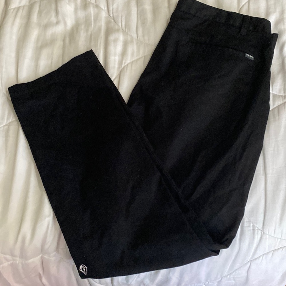 Volcom black pants| size 38